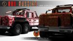 Mercedes-Benz G63 AMG 6x6 Red Russian by Dartz 2014 года